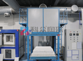 黑色氧化鋯刀片燒結爐