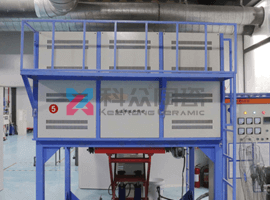 黑色氧化鋯刀片燒結爐